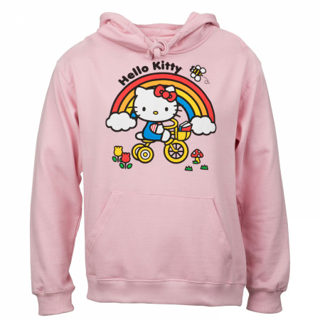 Hello Kitty Rainbow Tricycle Pullover Hoodie